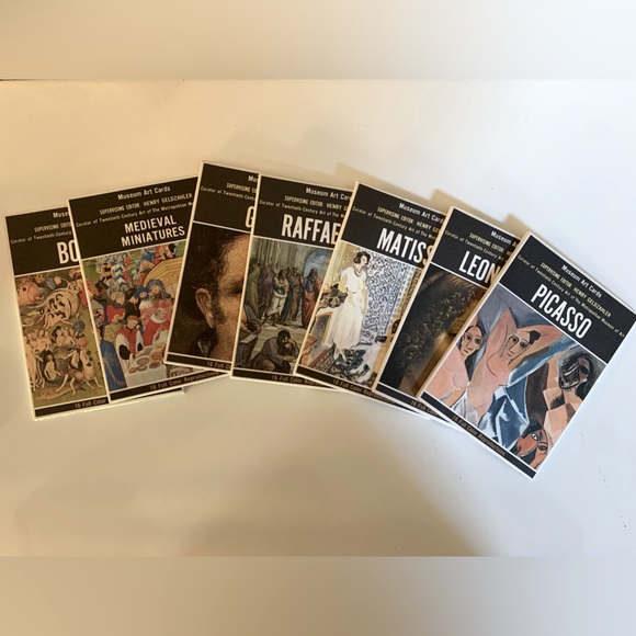 Museum Art Cards - Metropolitan Museum Of Art - 7 Sets Total - 16 In Each Set - Picture 1 of 4